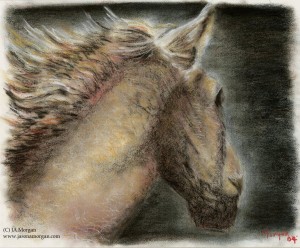 Pastel Horse