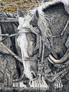 solo carriage horse
